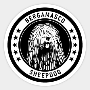 Bergamasco Sheepdog Fan Gift Sticker